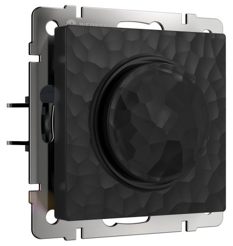 Светорегулятор поворотно-нажимной без рамки Werkel Hammer 5-600Вт черный фото Светорегулятор поворотно-нажимной без рамки Werkel Hammer 5-600Вт черный картинка